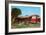 Trailer with Awning in Park-null-Framed Premium Giclee Print