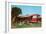 Trailer with Awning in Park-null-Framed Premium Giclee Print