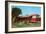 Trailer with Awning in Park-null-Framed Premium Giclee Print