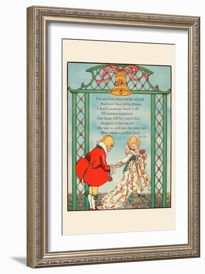 Trailing Dresses-Eugene Field-Framed Art Print