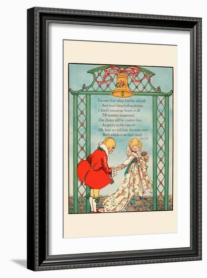 Trailing Dresses-Eugene Field-Framed Art Print