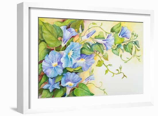 Trailing Vine Morning - Glories-Joanne Porter-Framed Giclee Print