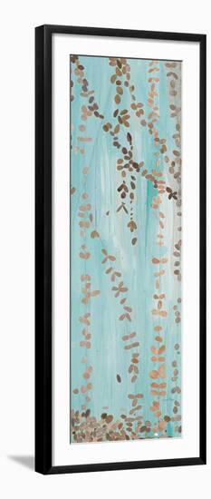 Trailing Vines III Blue-Candra Boggs-Framed Art Print