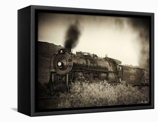 Train Arrival I-David Drost-Framed Premier Image Canvas