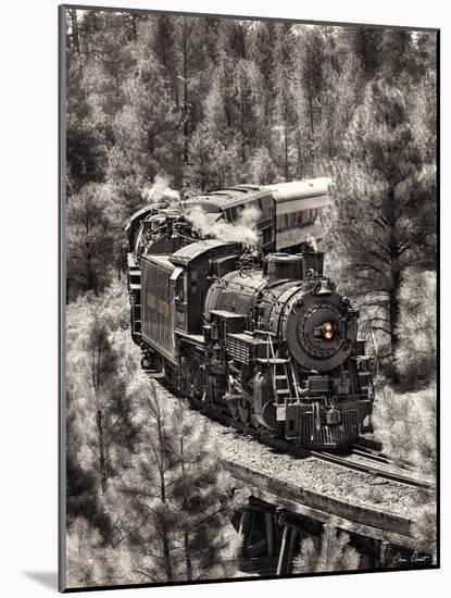 Train Arrival III-David Drost-Mounted Photographic Print