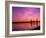 Train Bridge Over Columbia River at Sunrise, Pasco-Kennewick, Washington, USA-Jamie & Judy Wild-Framed Photographic Print