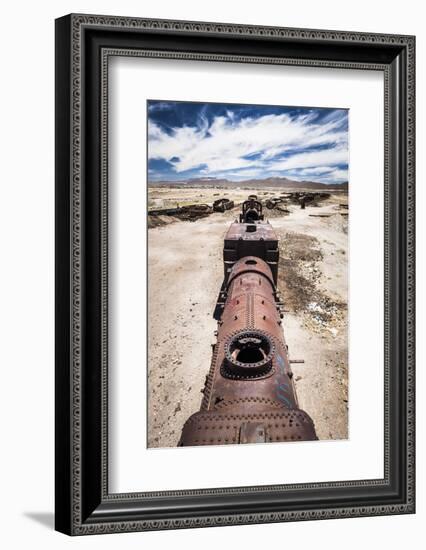 Train Cemetery (Train Graveyard), Uyuni, Bolivia, South America-Matthew Williams-Ellis-Framed Photographic Print