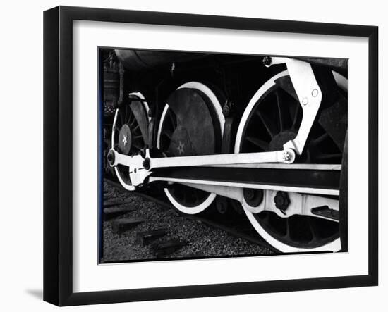 Train Detail, 1972 (silver gelatin print)-Brett Weston-Framed Photographic Print