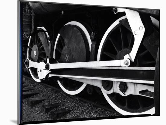 Train Detail, 1972 (silver gelatin print)-Brett Weston-Mounted Photographic Print