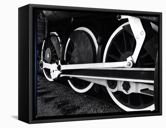 Train Detail, 1972 (silver gelatin print)-Brett Weston-Framed Premier Image Canvas