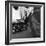 Train Driver on an Intercom, South Yorkshire, 1964-Michael Walters-Framed Photographic Print