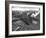 Train Engine on Turntable at Union Station roundhouse used to enable engines to enter-Alfred Eisenstaedt-Framed Photographic Print