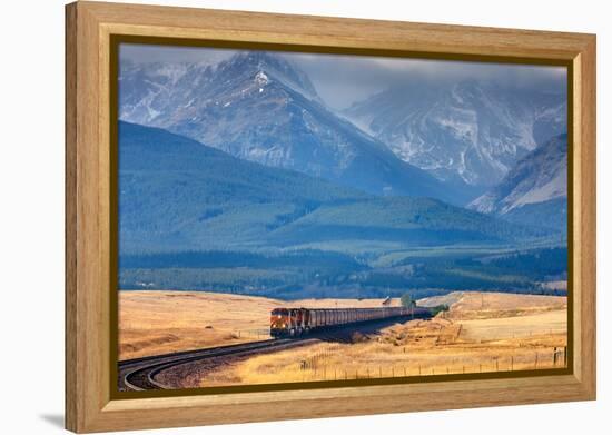 Train II-Alan Majchrowicz-Framed Premier Image Canvas