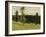 Train in the Countryside, C. 1870-Claude Monet-Framed Giclee Print