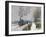 Train in the Snow or the Locomotive, 1875-Claude Monet-Framed Giclee Print