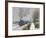 Train in the Snow-Claude Monet-Framed Giclee Print