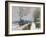 Train in the Snow-Claude Monet-Framed Giclee Print