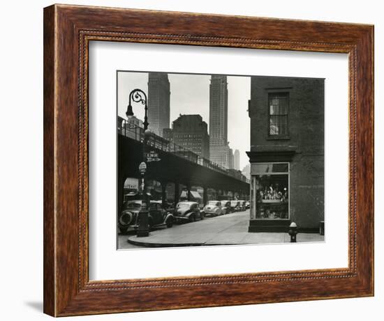 Train Overpass, New York, 1943-Brett Weston-Framed Photographic Print