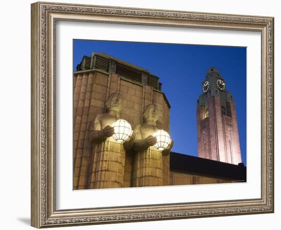 Train Station, Helsinki, Finland-Doug Pearson-Framed Photographic Print