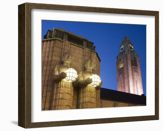 Train Station, Helsinki, Finland-Doug Pearson-Framed Photographic Print