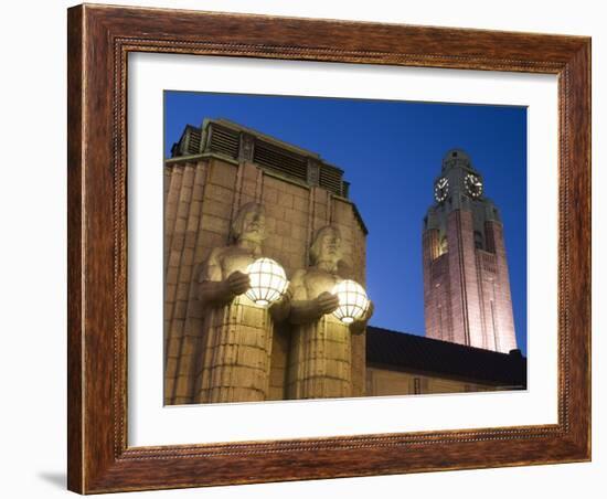 Train Station, Helsinki, Finland-Doug Pearson-Framed Photographic Print