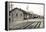 Train Station, Lincoln, Illinois, USA. Route 66-Julien McRoberts-Framed Premier Image Canvas