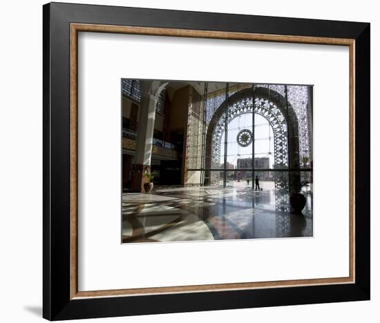 Train Station, Marrakech, Morocco, North Africa, Africa-null-Framed Photographic Print