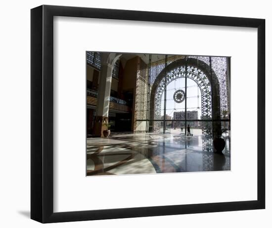 Train Station, Marrakech, Morocco, North Africa, Africa-null-Framed Photographic Print