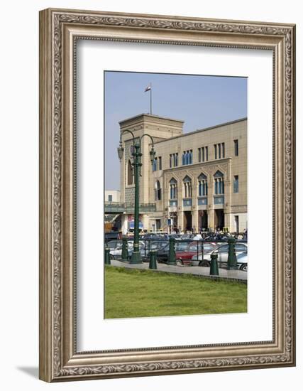 Train Station of Mahattat Ramses, Cairo, Egypt, North Africa-Nico Tondini-Framed Photographic Print