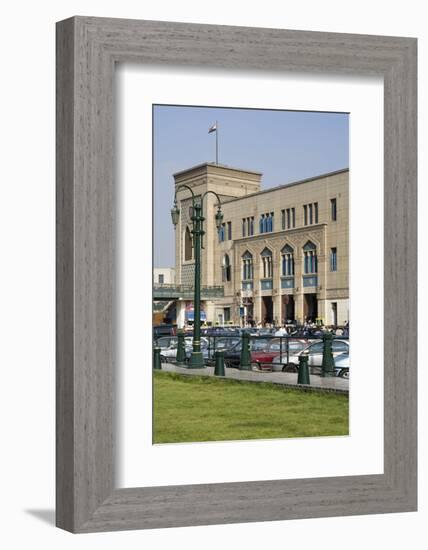 Train Station of Mahattat Ramses, Cairo, Egypt, North Africa-Nico Tondini-Framed Photographic Print