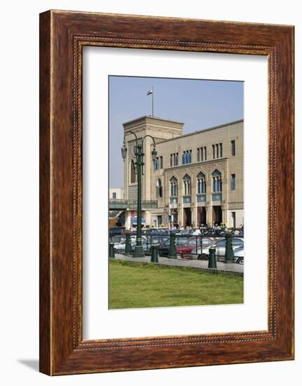 Train Station of Mahattat Ramses, Cairo, Egypt, North Africa-Nico Tondini-Framed Photographic Print