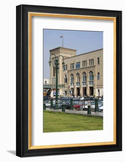 Train Station of Mahattat Ramses, Cairo, Egypt, North Africa-Nico Tondini-Framed Photographic Print