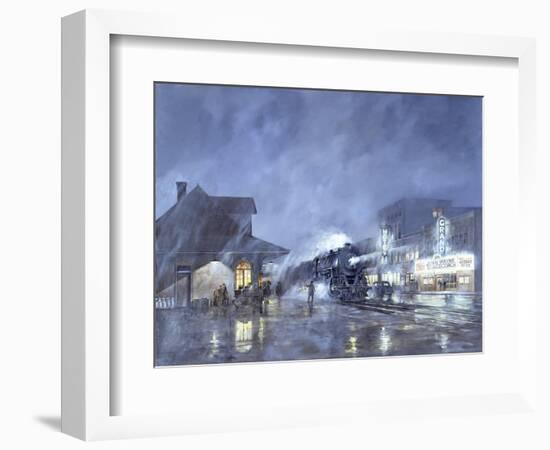 Train Station-Jack Wemp-Framed Giclee Print