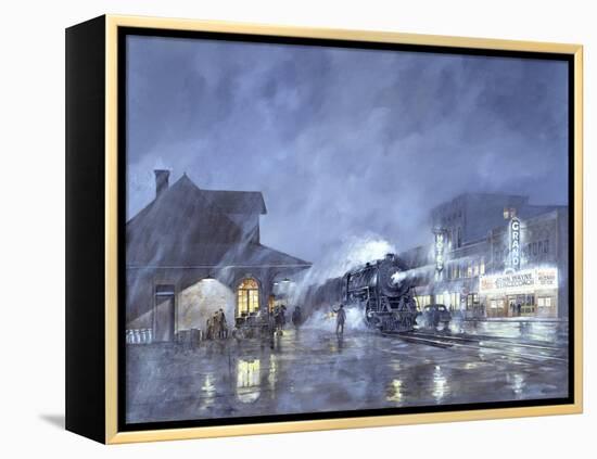 Train Station-Jack Wemp-Framed Premier Image Canvas