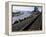 Train Tracks Leading to Bellingham, with San Juan Islands in Distance, Washington State-Aaron McCoy-Framed Premier Image Canvas