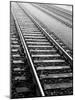 Train Tracks, Zurich, Switzerland-Walter Bibikow-Mounted Photographic Print
