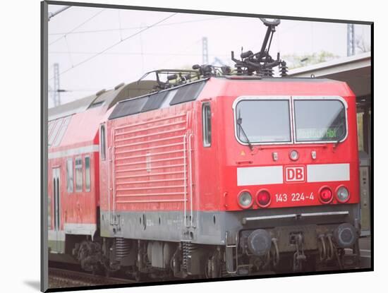 Train, Warnemunde, Germany-Russell Young-Mounted Photographic Print