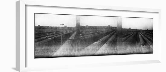 Train Yard Triptych-Evan Morris Cohen-Framed Photographic Print