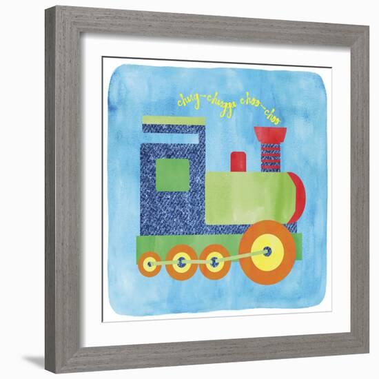 Train-Erin Clark-Framed Giclee Print