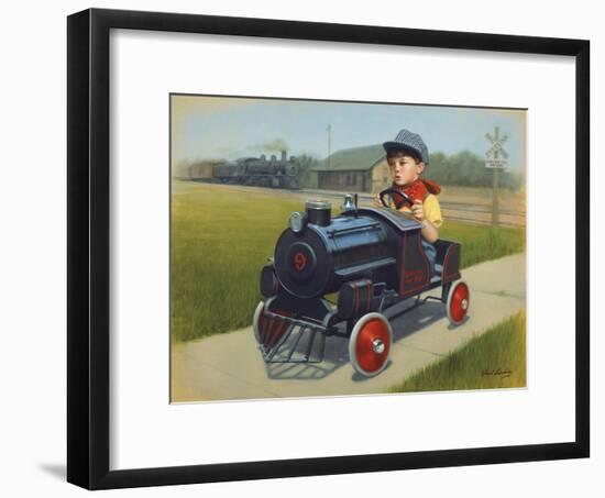 Train-David Lindsley-Framed Giclee Print