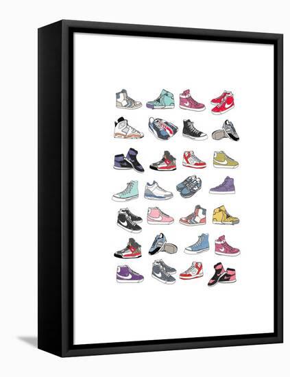 Trainers-Hanna Melin-Framed Premier Image Canvas