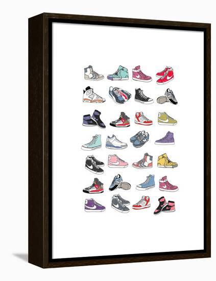 Trainers-Hanna Melin-Framed Premier Image Canvas