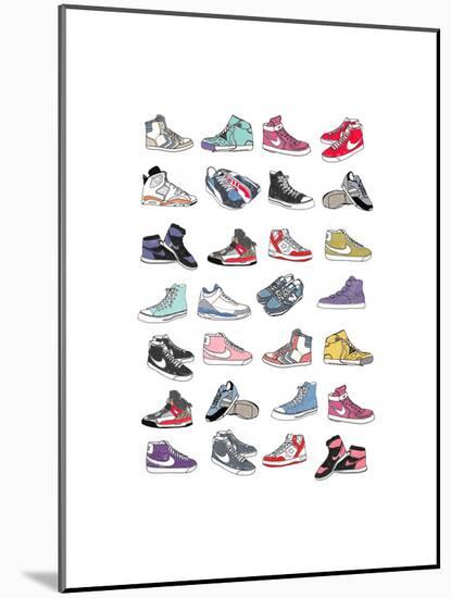 Trainers-Hanna Melin-Mounted Giclee Print