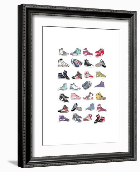 Trainers-Hanna Melin-Framed Giclee Print