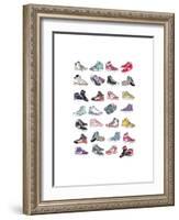 Trainers-Hanna Melin-Framed Art Print