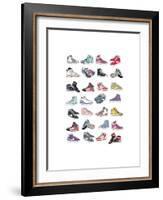 Trainers-Hanna Melin-Framed Art Print
