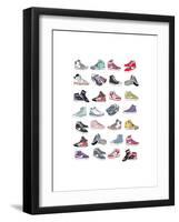 Trainers-Hanna Melin-Framed Art Print