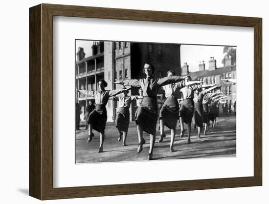 Training of Auxiliary Territorial Service-Associated Newspapers-Framed Photo