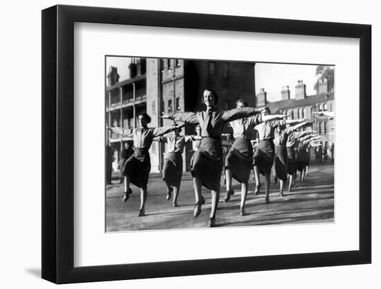 Training of Auxiliary Territorial Service-Associated Newspapers-Framed Photo