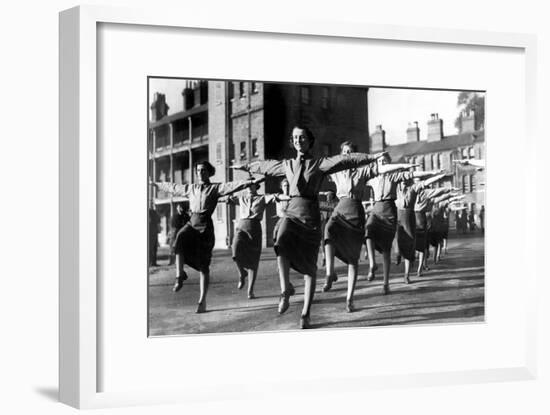 Training of Auxiliary Territorial Service-Associated Newspapers-Framed Photo